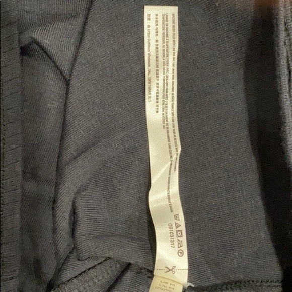 Free People We the People Boho Black Lace Top Long Sleeve Blouse* Size Medium - Picture 8 of 9